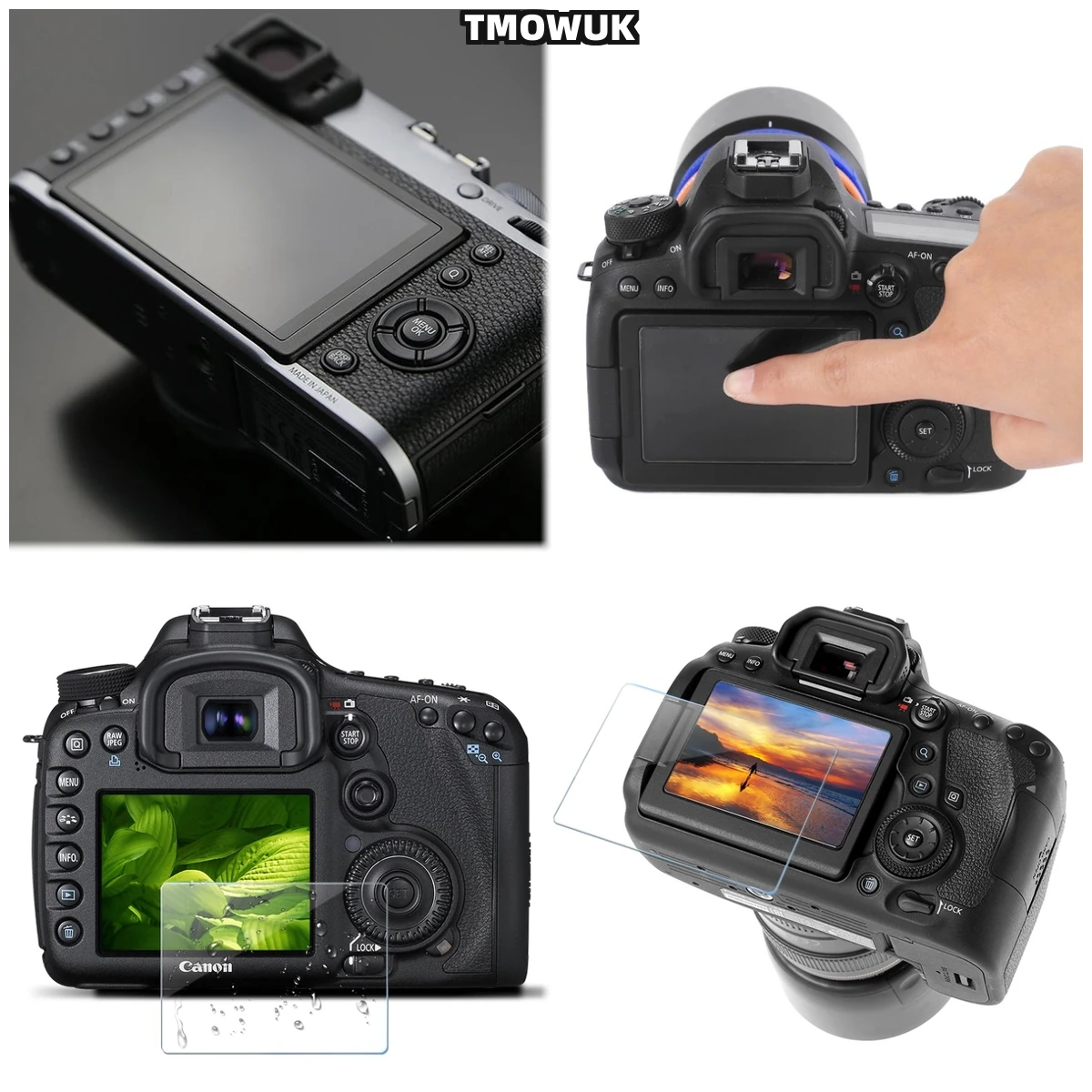 

For Fujifilm X70 XT-3 Tempered Glass Screen Protector LCD Protective Film 9H Hardness HD Clear Anti-Scratch
