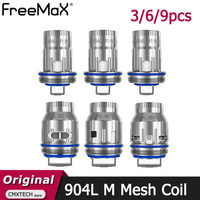 3/6/9pcs Original Freemax 904L M Mesh Coil M1/M2/M3/M4 for E Cig M Pro 2 tank / M Pro Tank/ Maxus 200W Kit/ Maxus 2 200W Kit