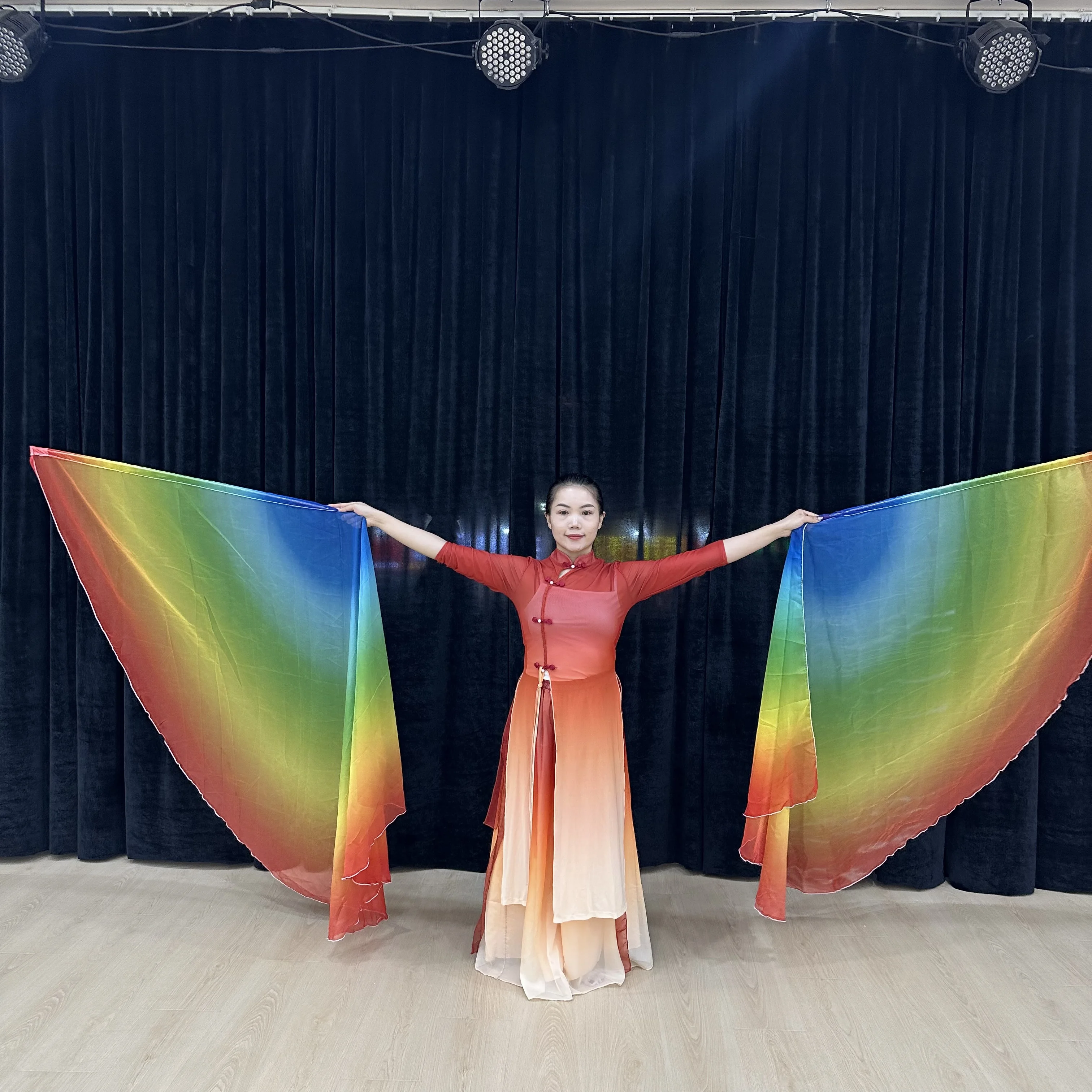 Flaga do tańca brzucha, flaga chwalnicza 140*190, kostium sceniczny, rekwizyty do występów, flaga do kultu, flaga do tańca orientalnego, flaga do kultu, występ