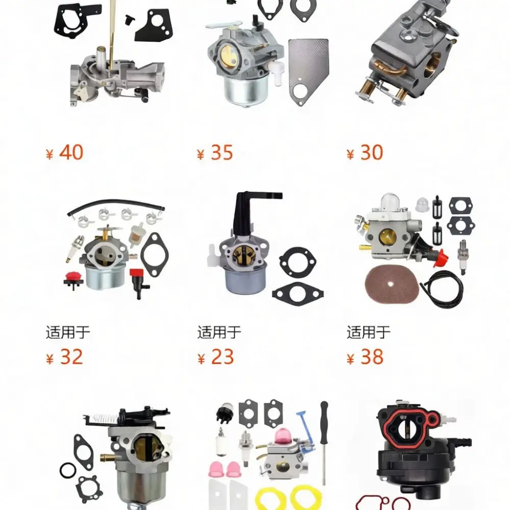 Replacement Carburetor Fits For Honda GXV120 GXV140 GXV160 Engines Garden Equipment Grass Cutter Fuel Supply System Parts
