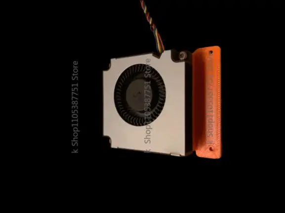 k+Silent 4-Wire PWM   kk+ Cooling Fan for NVIDIA Tesla P4 M4 T4 A2 Graphics Card,