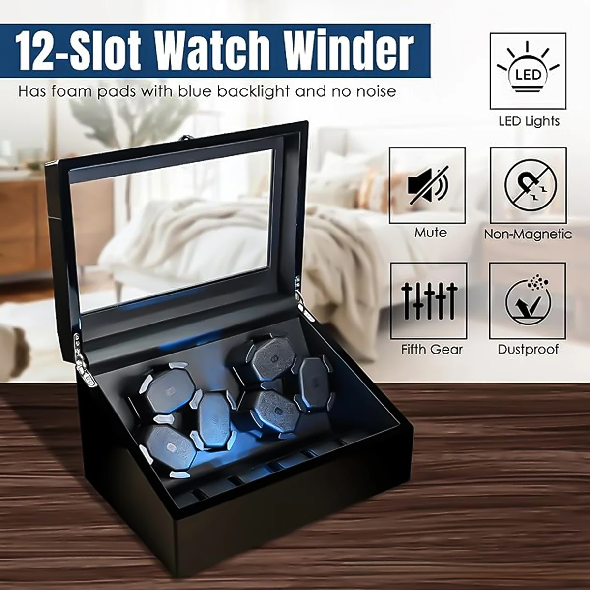 صندوق ملفاف الساعة لصندوق السا - مراجعة Jewelry And Watches Store وسعره