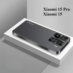 Case For Xiaomi 15 Luxury Electroplated Acrylic Shockproof Lens Full Protection Cover For Xiaomi 15 Mi15 Bumper Funda