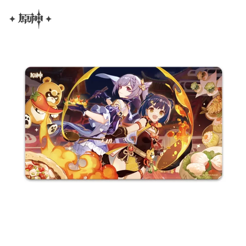 Sunsyea Official Genshin Impact Merch From miHoYo Mouse Pad Raiden Shogun Yae Miko Ganyu Shenhe Yelan Xiao Zhongli Venti