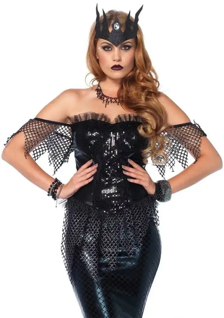 

Взрослая женщина, новая юбка-русалка, танцевальный костюм, костюм для выступления, костюм принцессы-русалки для вечеринки, сценический костюм