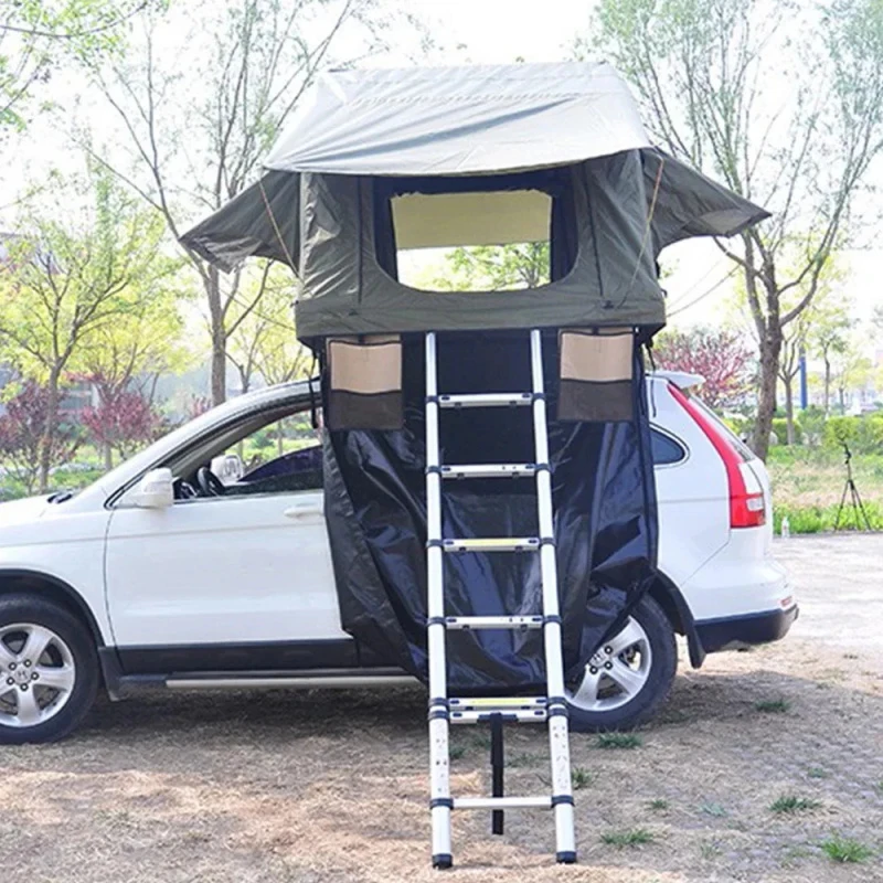 

Portable Folding Camping Trailer Tent Outdoor Car Camping Tent With Annex