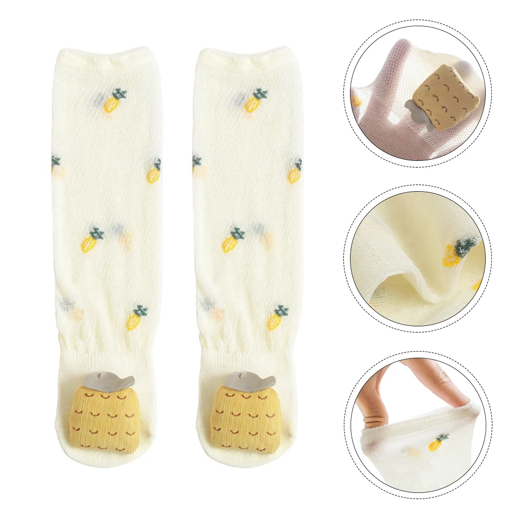 

Mosquito Socks Combed Cotton Breathable Newborn Kids Unisex Baby Socks Toddler Anti-mosquito Sweat Absorbing Skin Friendly
