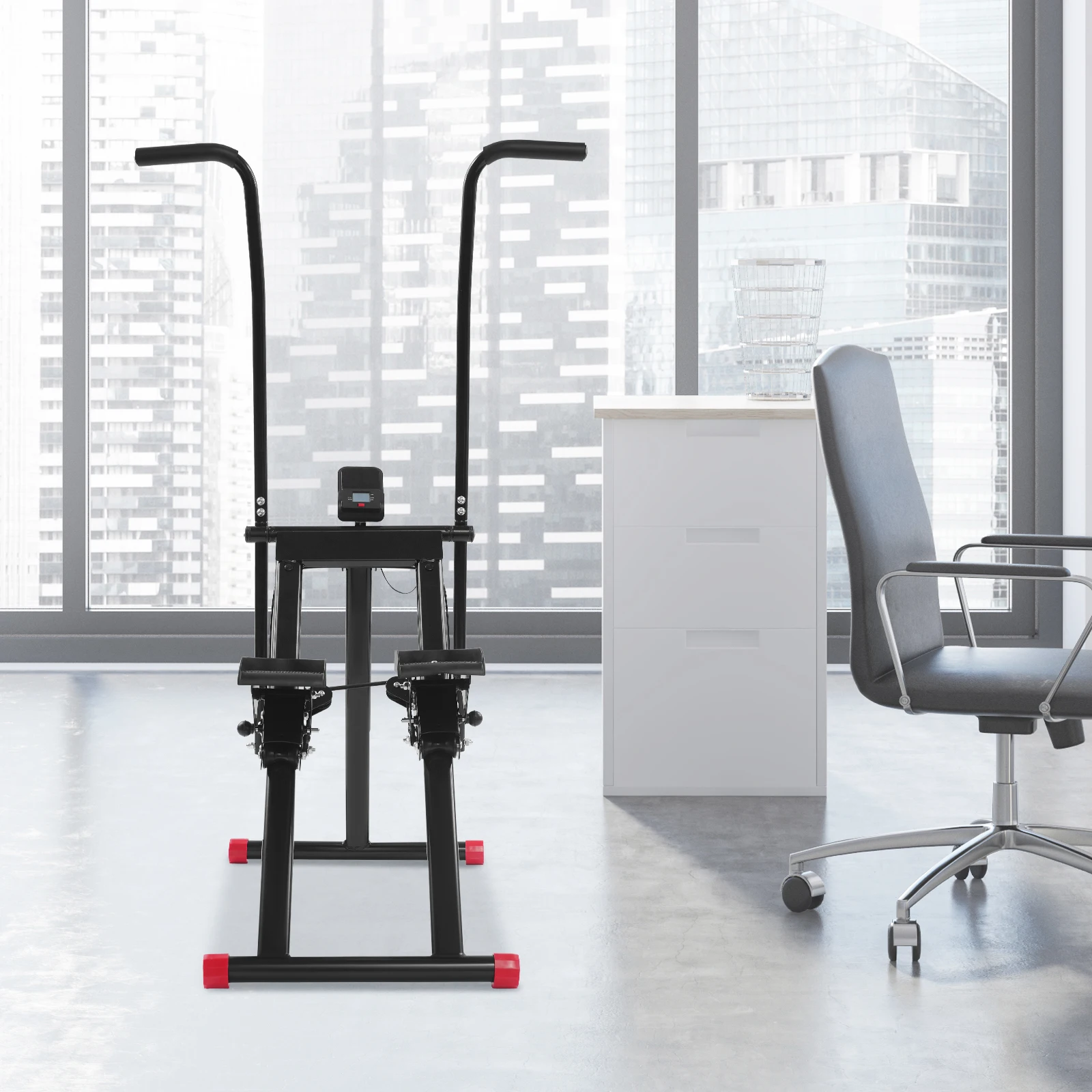 Stair Stepper, Vertical Exercise Climber for Full-Body Workout, Stair Stepper for Home Gym,220 lbs Load, Pedal Adjustable Angle