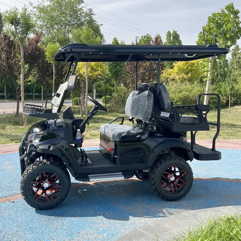 Lithium Battery Electric Hunting Off-Road Vehicle 4 6-Seater Recreational Vehicle Electric Golf Cart Supports Customized Colors