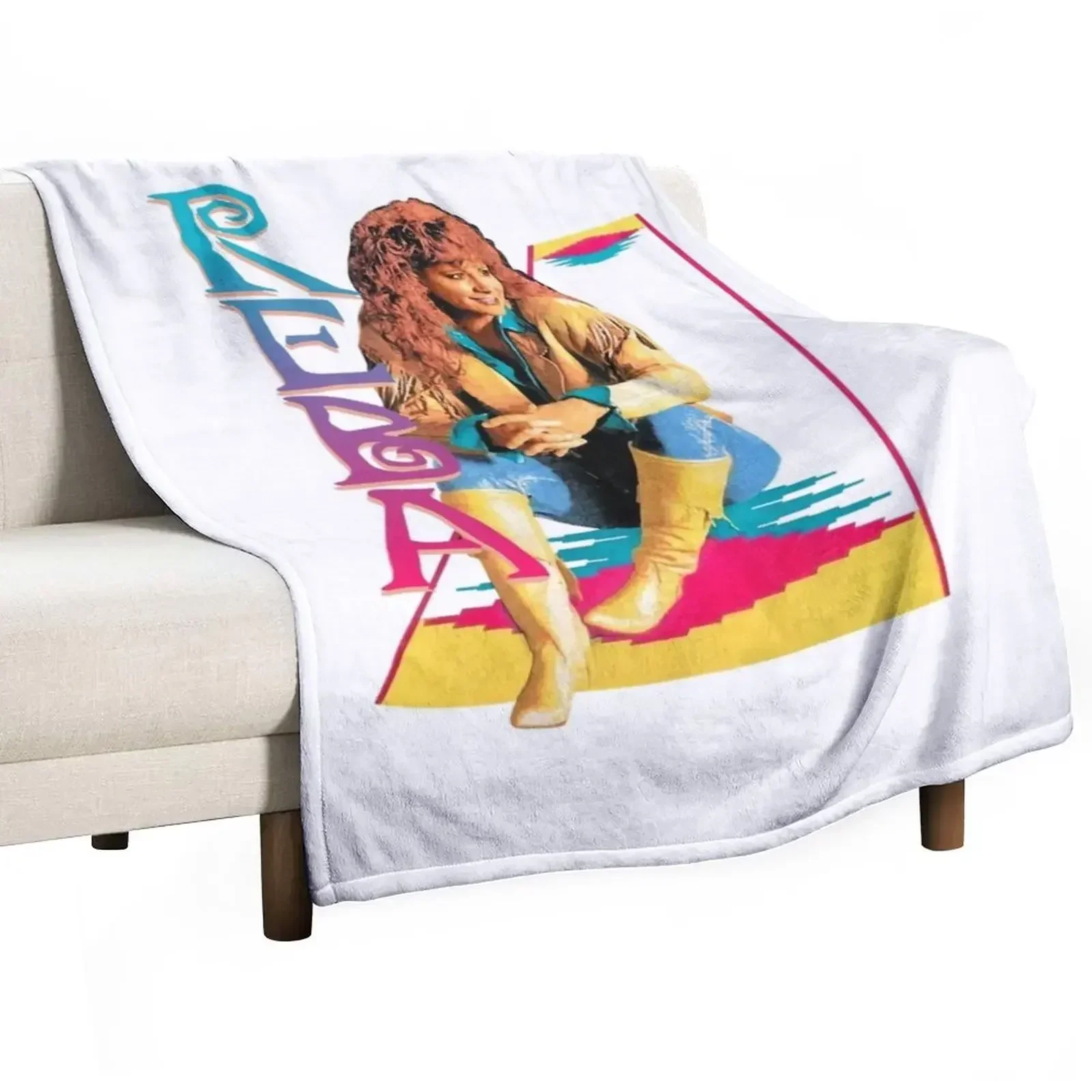 

Needed Gifts Female Reba Singer Mcentire Songwriter Gifts Movie Fan Throw Blanket Bed linens heavy to sleep Cute Plaid Blankets