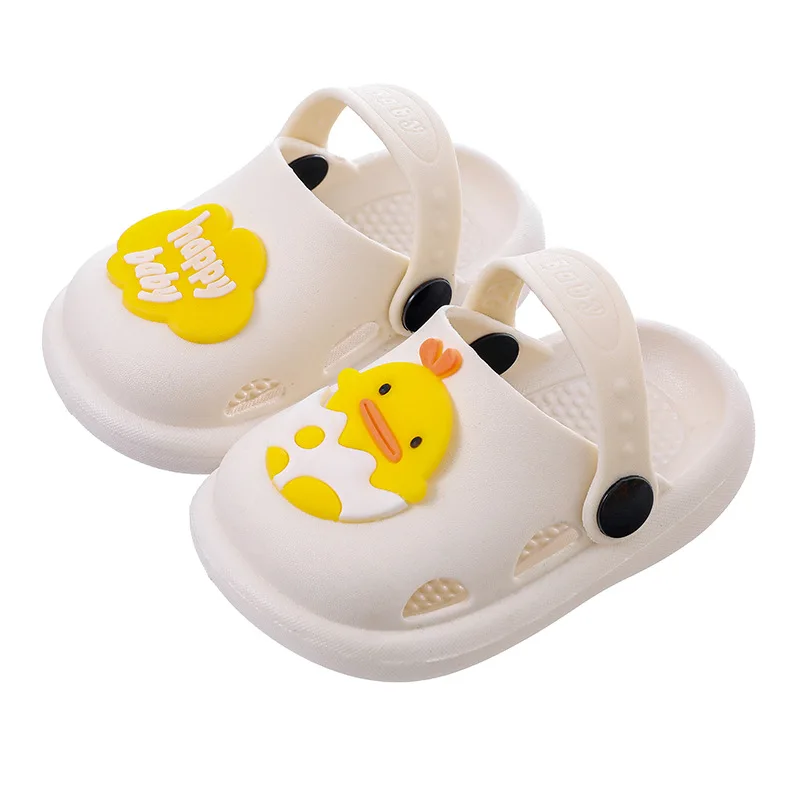 サンダルSummer Children Cartoon Sandals EVA Soft Bottom Anti Slip Slippers Toddler Boy Girl Beach Shoe Kid Breathable Cave Hole Shoe