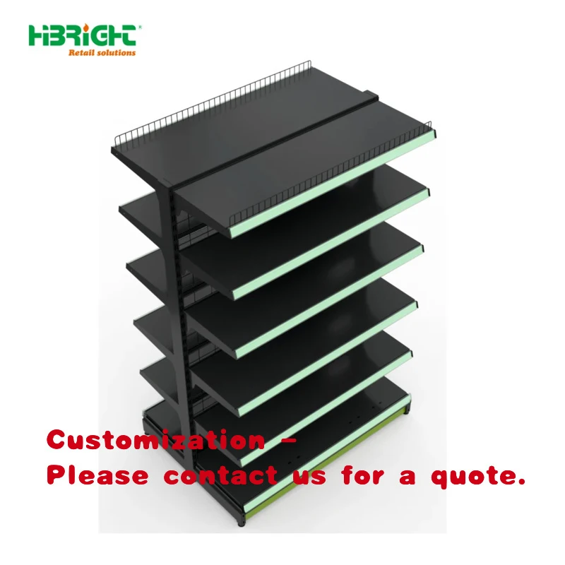 custom.Custom Modern Rack Metal Display Shelf Freestanding Design 5 Shelves Easy Assembly Polished Surface