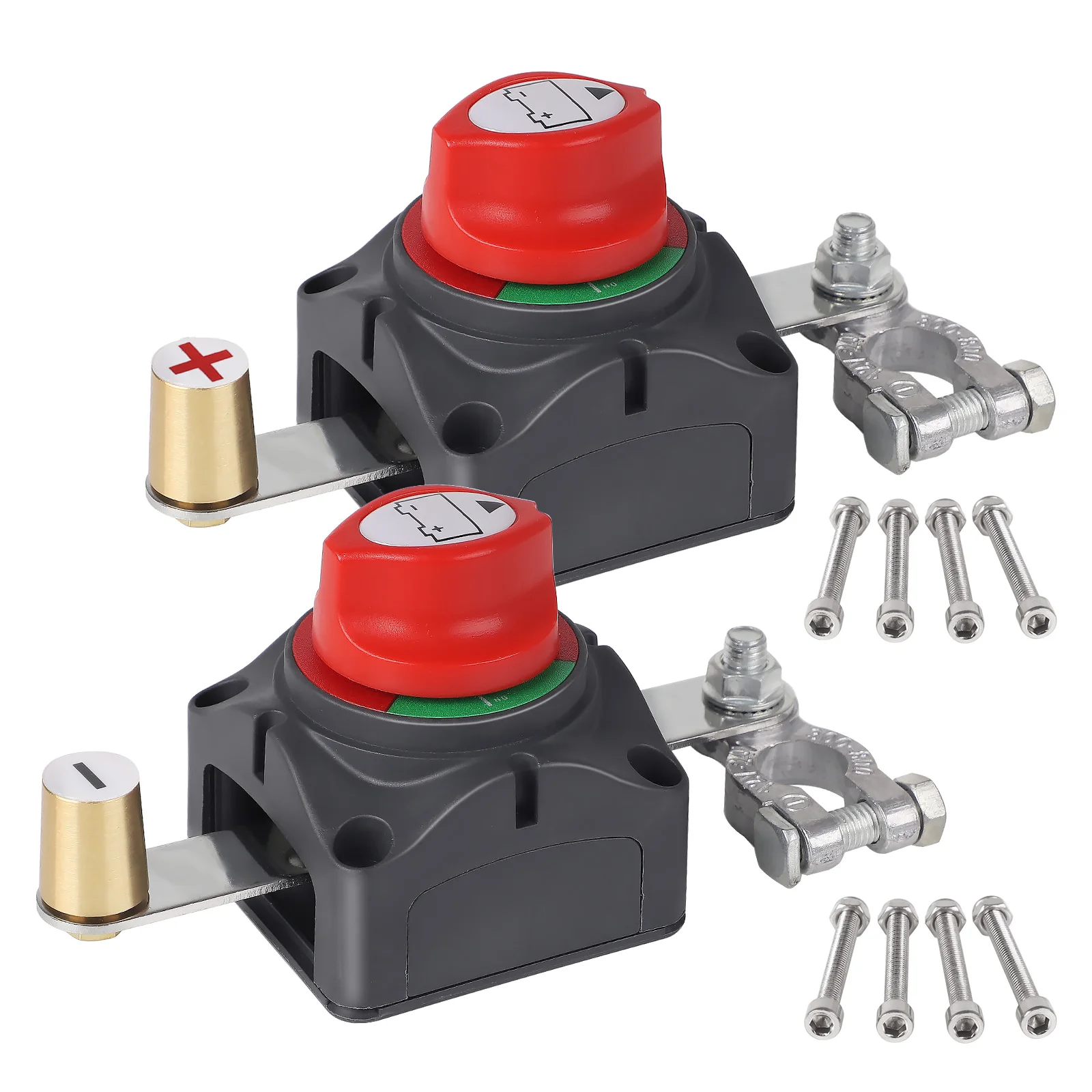 

2-позиционный новый выключатель аккумулятора морской лодки с верхней стойкой 12 В-48 В, автомобильный изолятор, поворотный переключатель 275 А