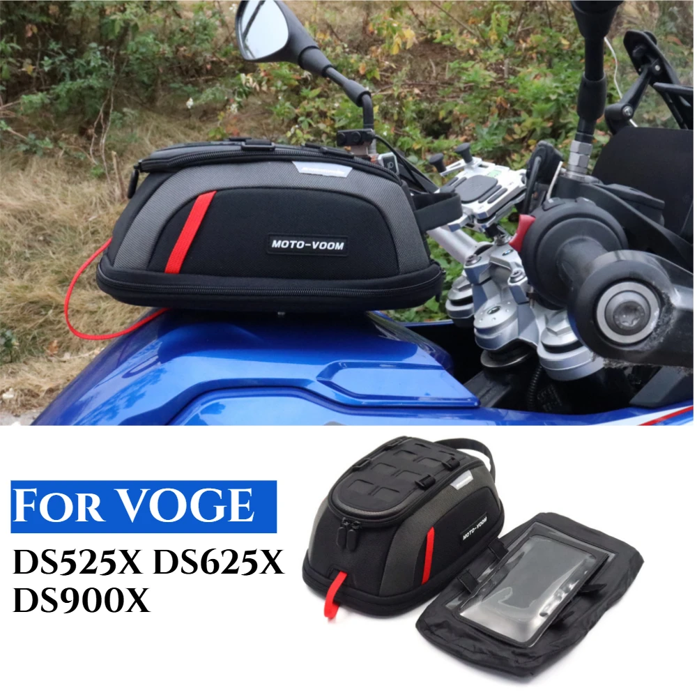 

FOR Loncin VOGE DS525X 625DSX DS900X Front Tankbag Waterproof Quick Release Fuel Accessories Motorcycle Fuel Tank Bag DS 525 X