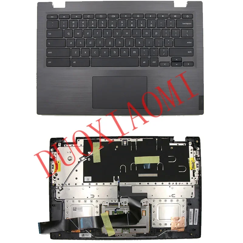 

New Original For Lenovo 14e S345-14AST Laptop C-Cover with Keyboard Chromebook and Touchpad English Non Backlight