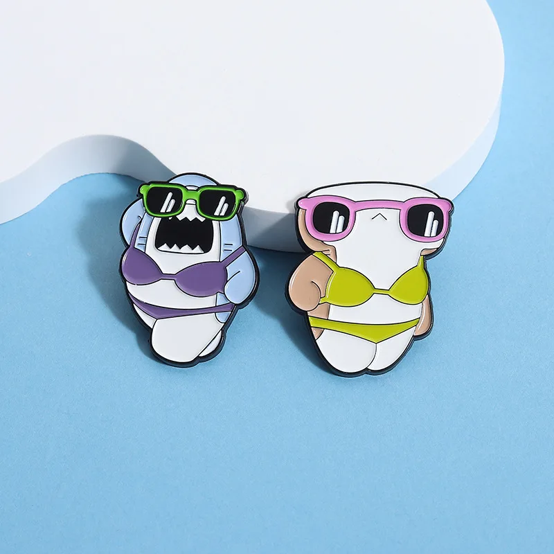 Animal Brooch Carto… - image