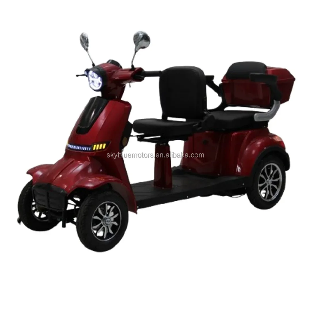 Factory Hot Selling 2025 High-Quality Mobility Scooter 1000W Two-Seat Electric Motorcycle for the Elderly 25KM/H for Sale Suppli