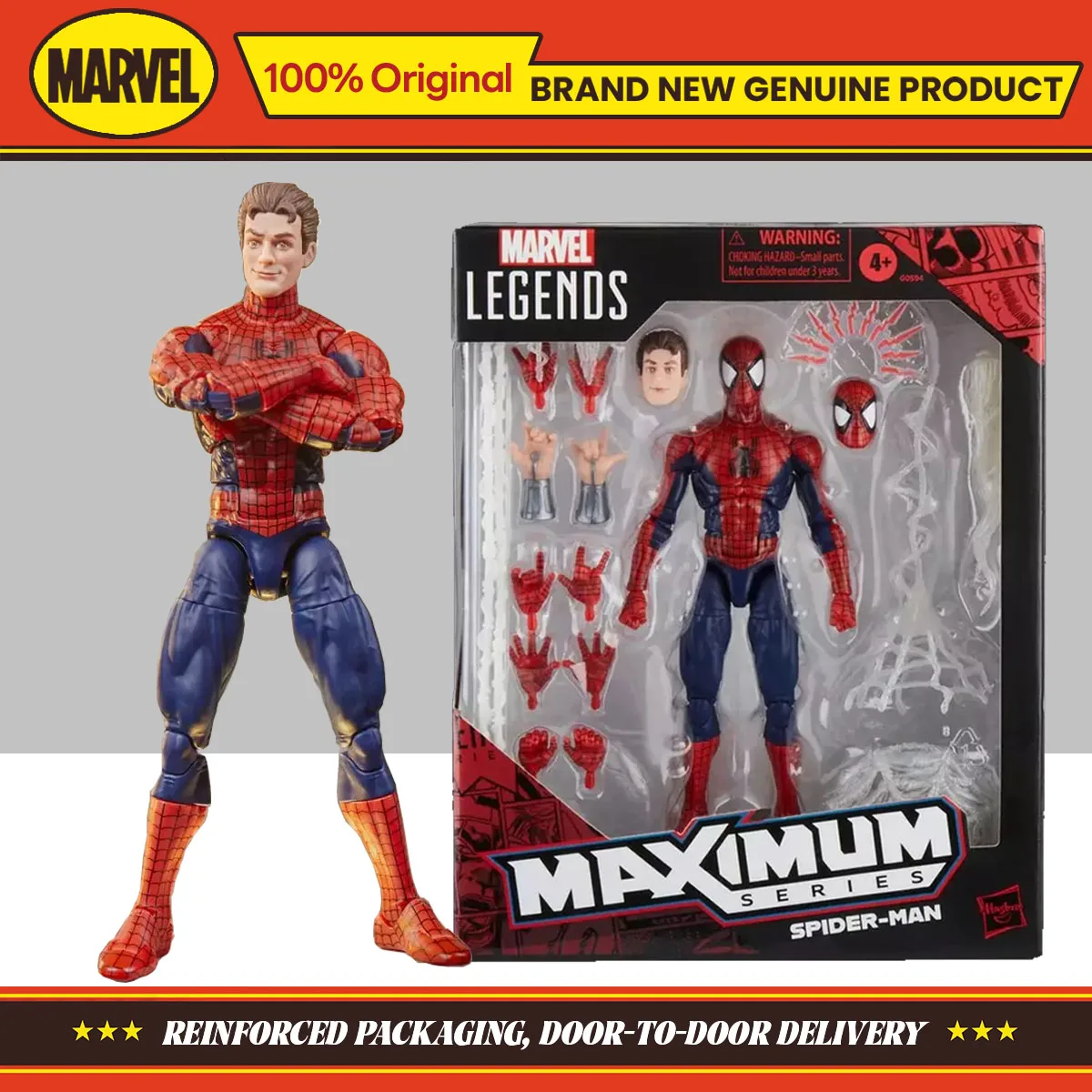 15 سنتيمتر مارفل ليجيندز ماكسيموم سلسلة الرجل العنكبوت عمل الشكل جمع زخرفة الأصلي لعبة مجسمة الهدايا في الأوراق المالية #1