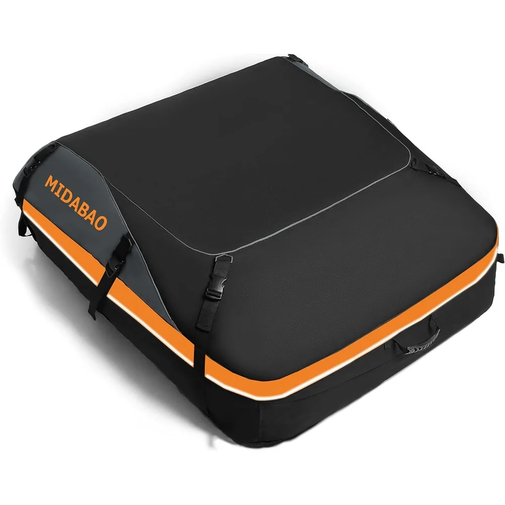 

Thickened 20 Cubic Waterproof Duty Car Roof Top Carrier-Car Cargo Roof Bag Car Roof Top Carrier - Easy to Install Soft Rooftop