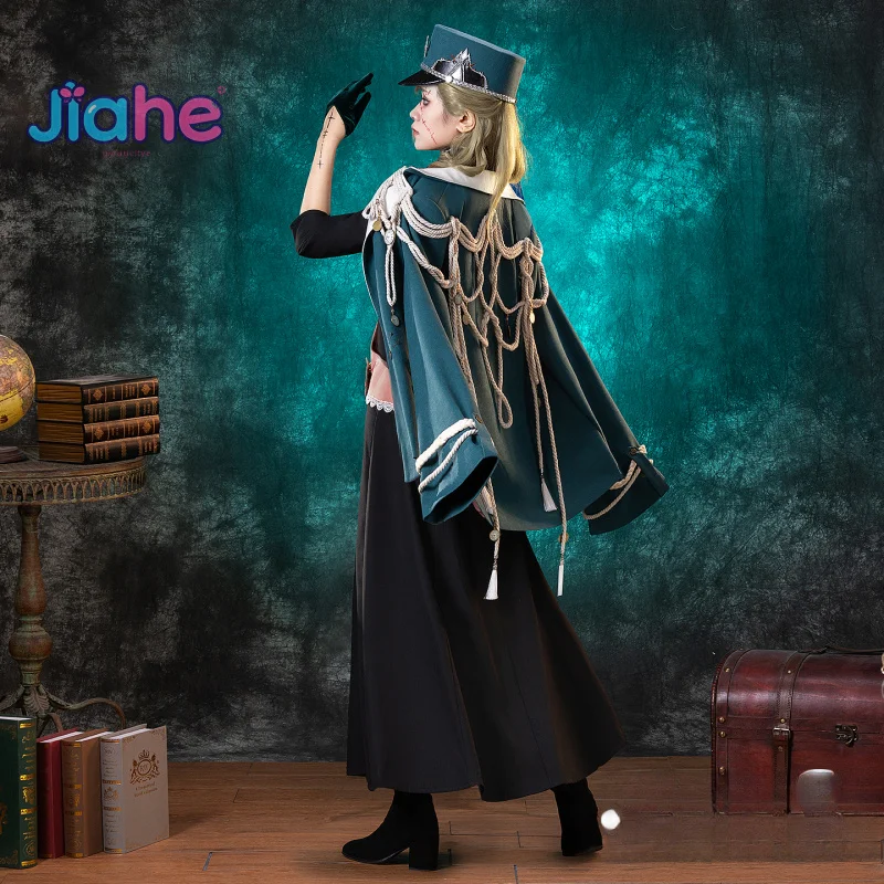 لعبة عكس: 1999 Corvus Iglika أزياء تنكرية وقفازات وعباءة وإكسسوارات دعامة للهالوين وأعياد الميلاد للنساء زي جديد أنيق