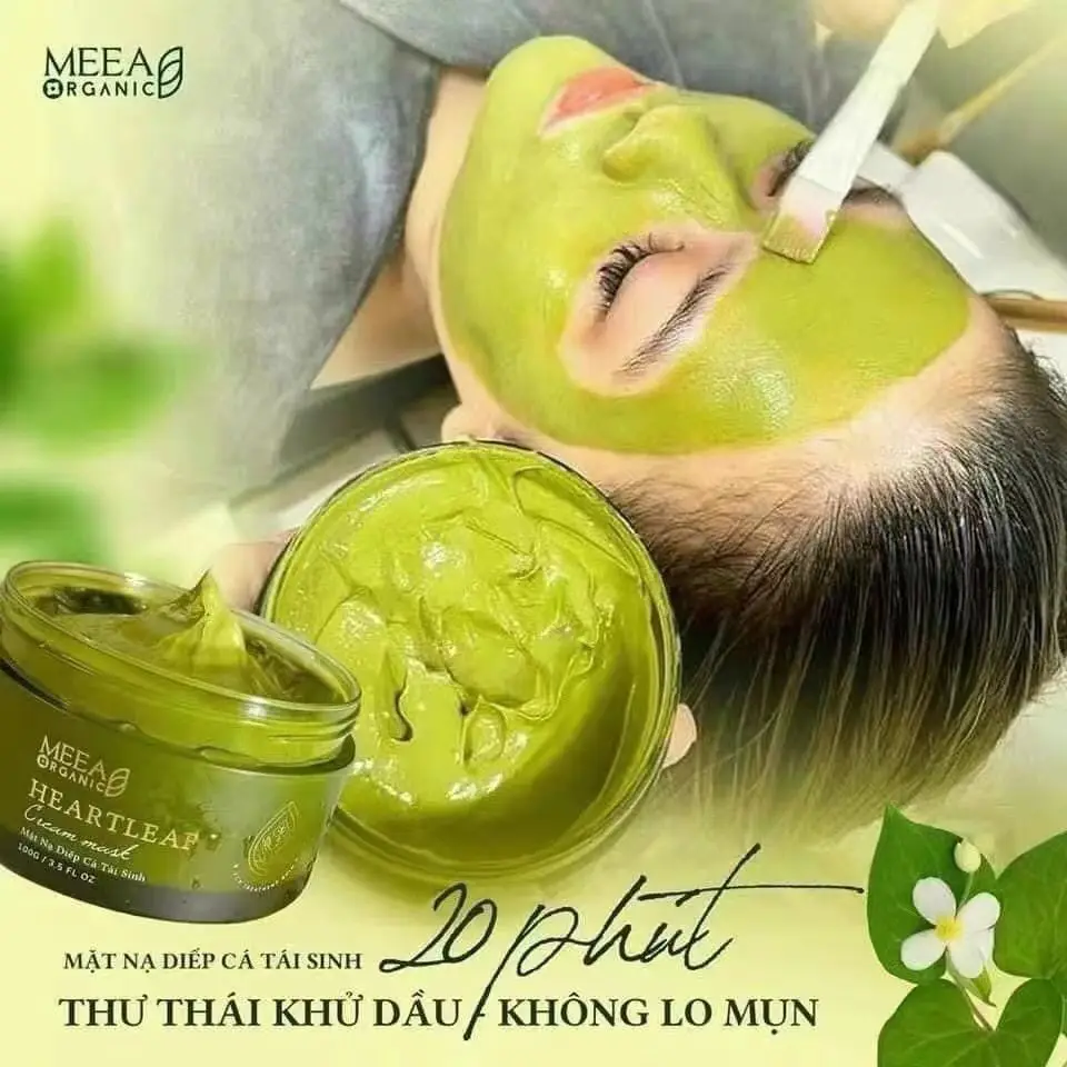 

Vietnamese facial mask Mat na diep ca tai sinh tri mun trang da khu tham