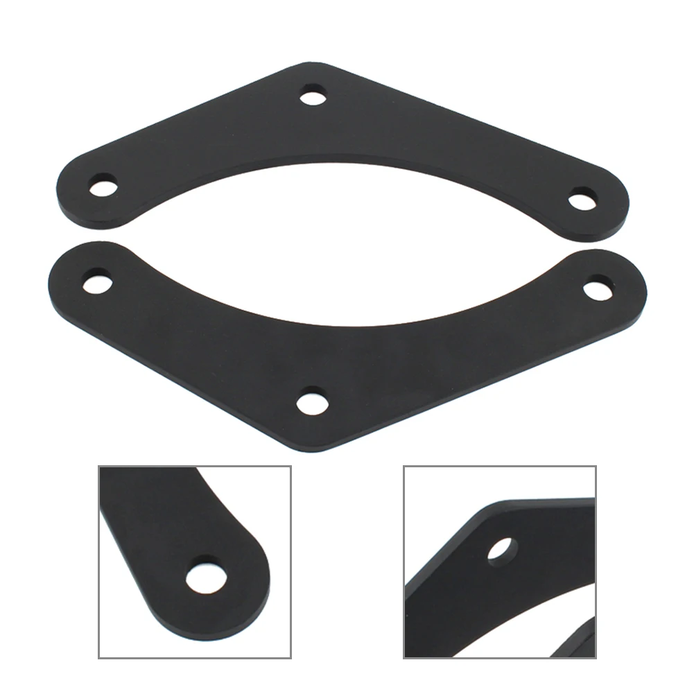 1Pair Motorcycle Rear Suspension Lowering Links Kit For Kawasaki VERSYS 1000/SE 2019-2023 Aluminum Black