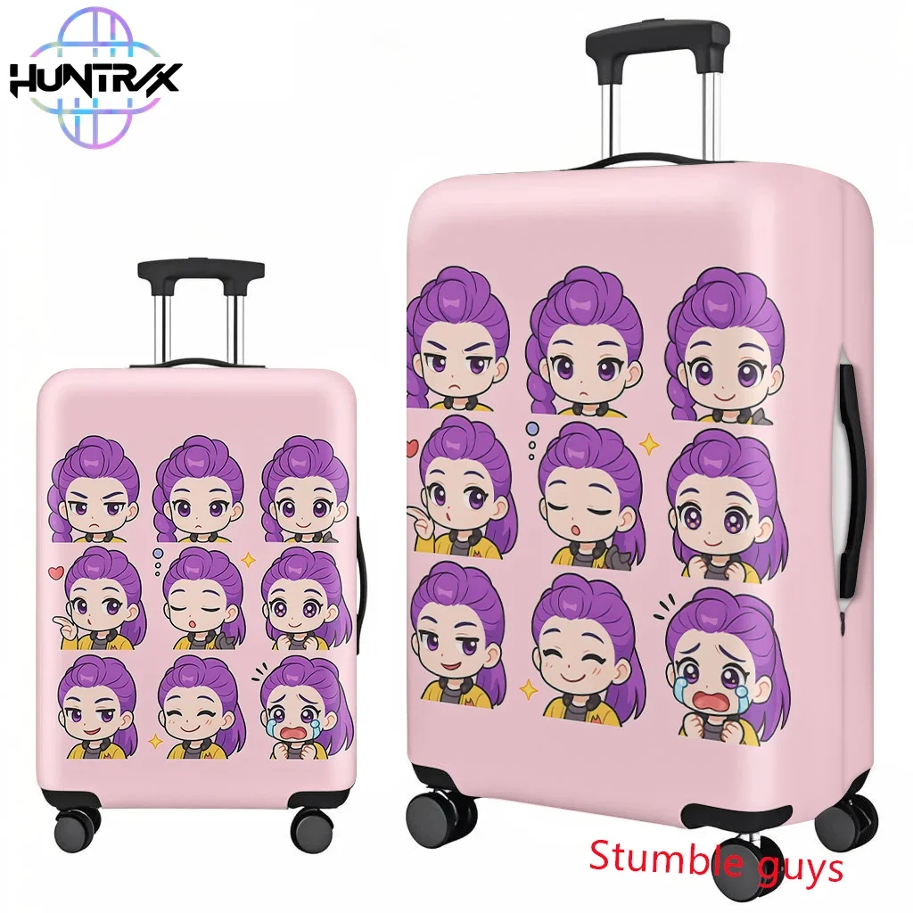 

Kpop Demon Hunters Luggage Cover Fits 18-32 Inch Suitcases Anime Travel Protector