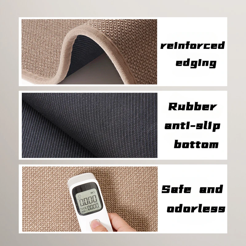 Non Slip Stair Treads Carpet Waterproof Indoor Stair Step Mat Quiet Walking Surface Protective Rug for Home Stairs Safety