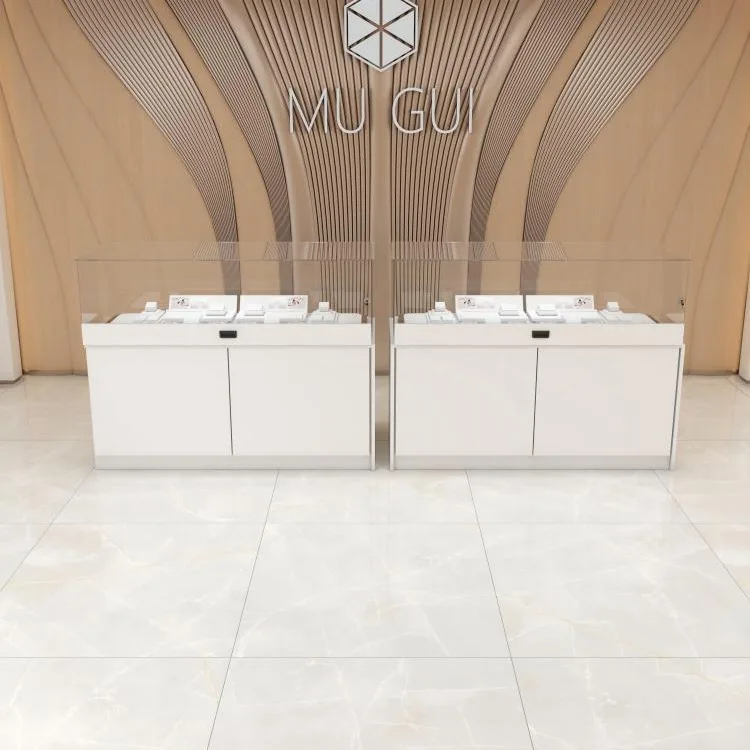 jade jewelry, glass product display cabinet, memorial hall, exhibition counter, container