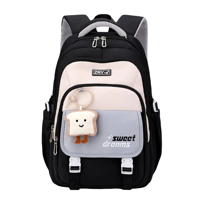 

E8FB School Backpack Lightweight College School Bookbags Laptop Backpack Travel Casual Backpack Daypack Preppy Bag Unisex