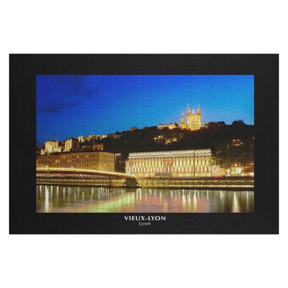 

Sunset over Old Lyon Jigsaw Puzzle Christmas Gifts Customized Picture Personalized Wooden Name Personalized Toys Puzzle