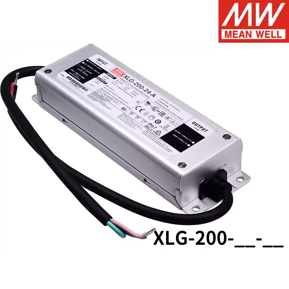 MEAN WELL power XLG-200 XLG-200-12-A XLG-200-24-A XLG-200-H-A XLG-200-L-A XLG-200-H-AB XLG-200-L-AB MEAN WELL XLG 200 200W