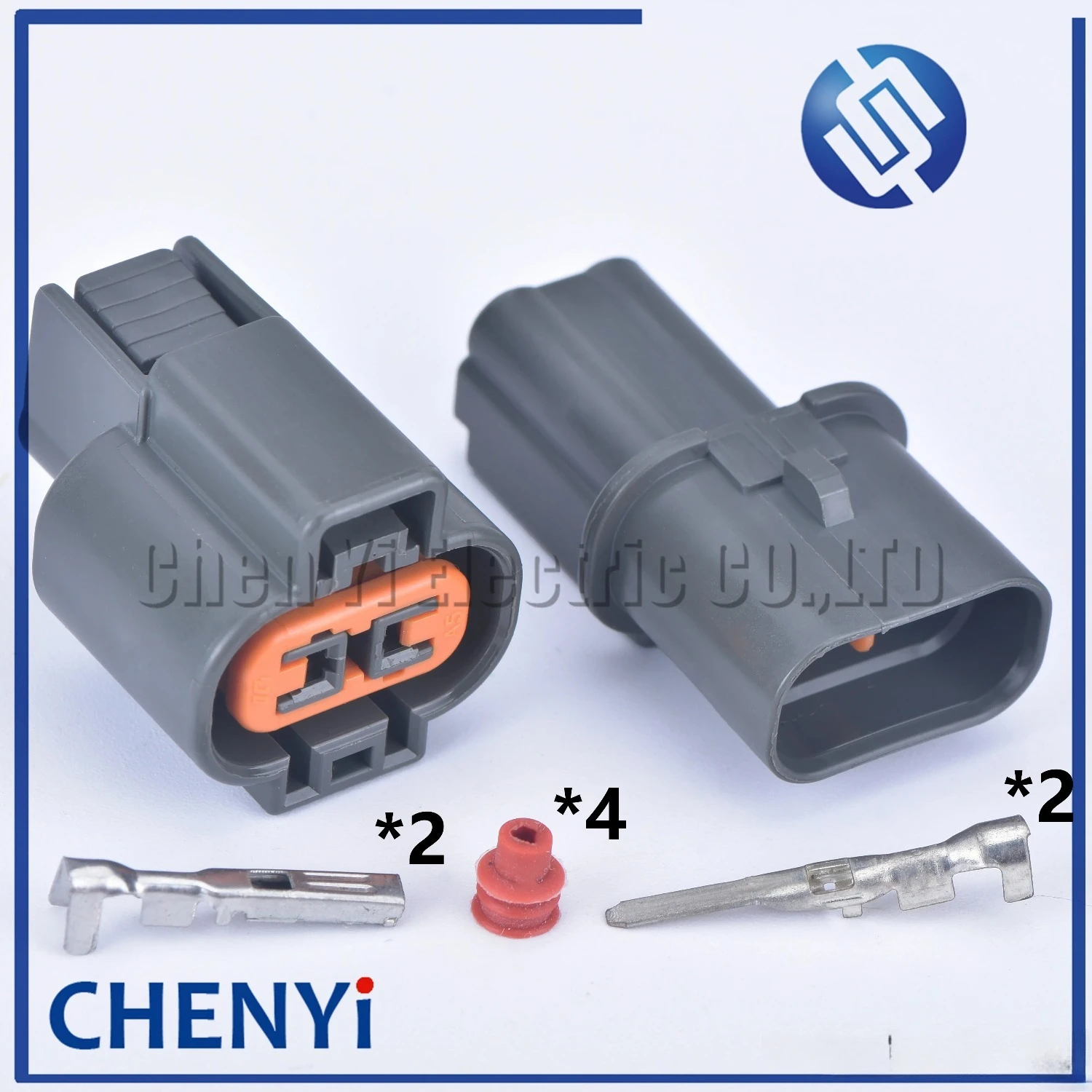 2 Pin 2.3 male or female Automotive waterproof connector PB625-02127 PB621-02120 lighting 1G/2G knock sensor plug for Mitsubishi