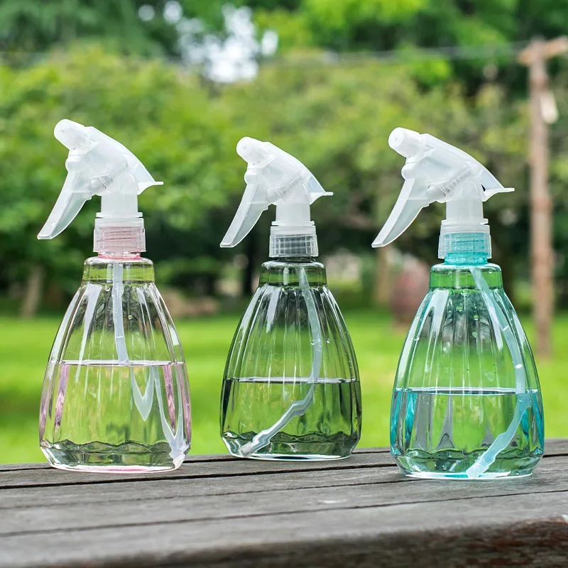 Water Cans Spray Bottle Mist Sprayer Pot Transparent Watering Can Household Cleaning Essentials Gardening Waterer Gadgets