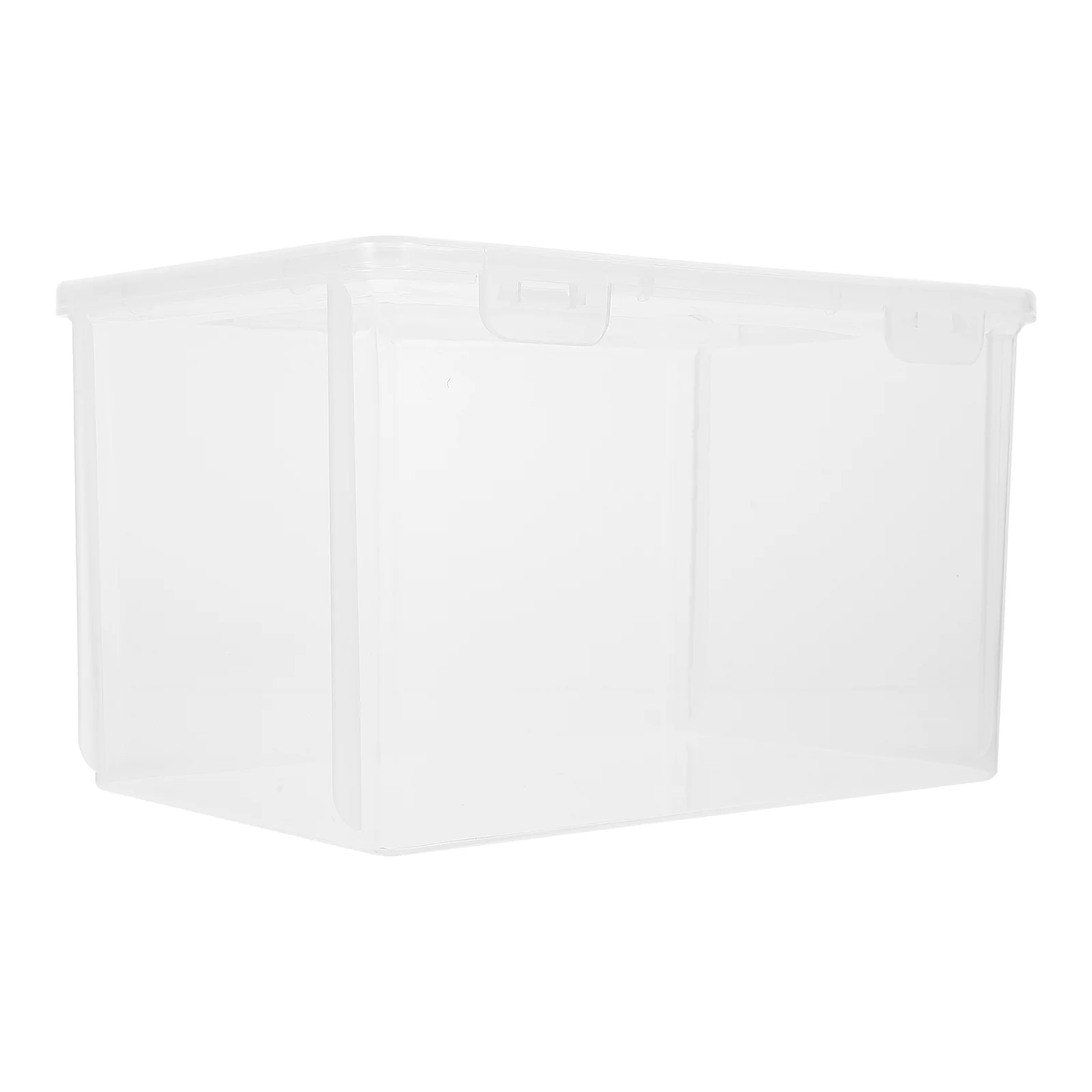 

Trash Can Fridge Bread Storage Box Plastic Container Refrigerator Transparent Case