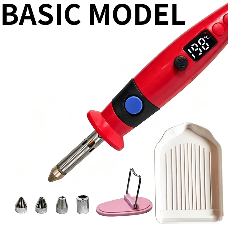 New Vacuum Self-Priming Rhinestone Ironing Machine with Temperature Display, Ironing Rod, Heat-Setting Tool Gun, Assorted Sizes