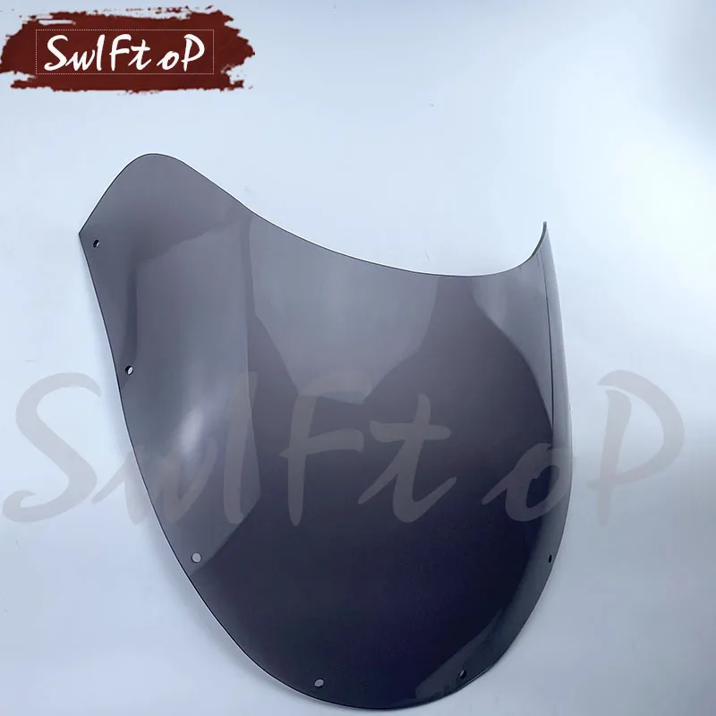 Motorcycle Windshield Windscreen Fit For Suzuki RG400 RG500 Gamma 1985 -1987 Front Glass Deflector  RG 400 500 1986 85 86 87
