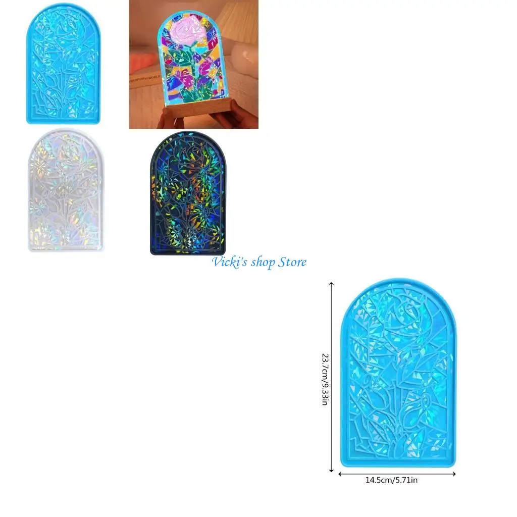 

Rose Crafts Unique Art Pieces Epoxy Resin Casting Mould for Home