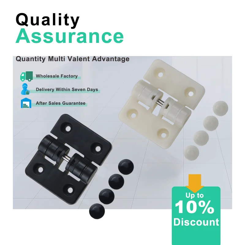 

90 Degree Positioning Limit Plastic Butterfly Damping Hinge Medical Measuring Equipment Electrical Cabinet