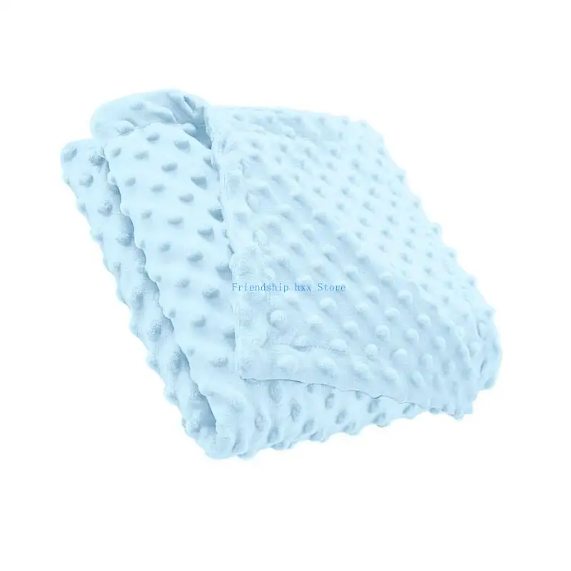 بطانية F1CB مزدوجة SideBaby مع نمط منقط ملون بطانية الرضع مريحة