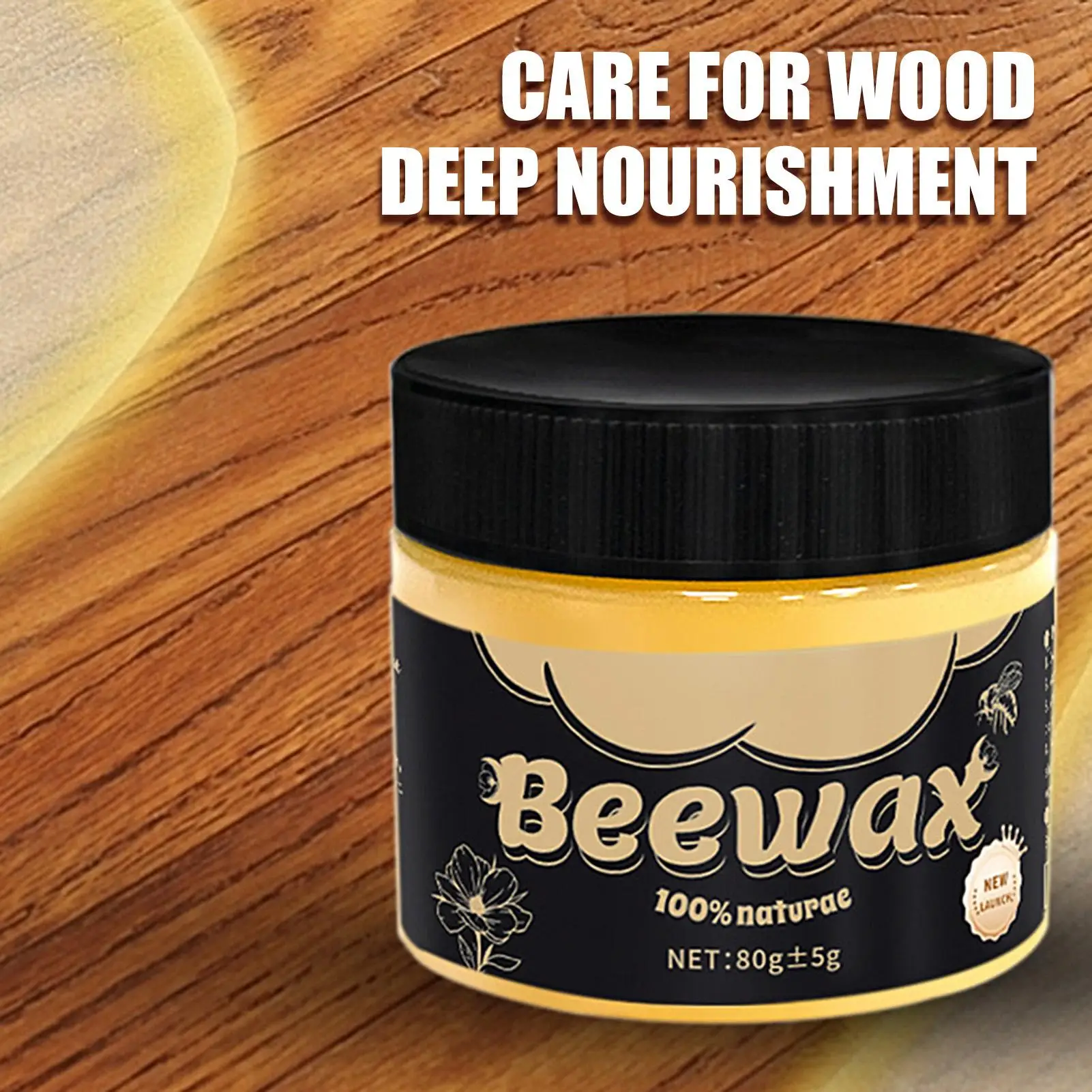 80g Wood Floor Restorer Hardwood Floor Coating Agent Wood Scratch Repair Dust Remover Wood Floor Cleaner Polishs Wood Wax Oil