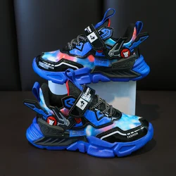 A new pair of boys sports shoes dad shoes casual shoes boys mechanical style outdoor shoes running shoes