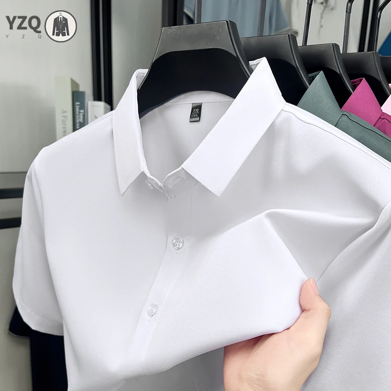 

Mens Casual Long Sleeve Button Up Shirt Breathable Tops Wrinkle Resistant Slim Fit Shirts For Men Office Wear