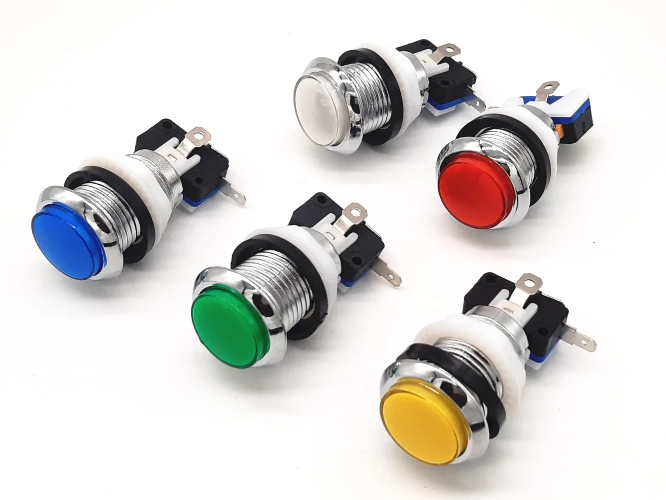 4-Position coin-operated multi-channel timer board with buttons