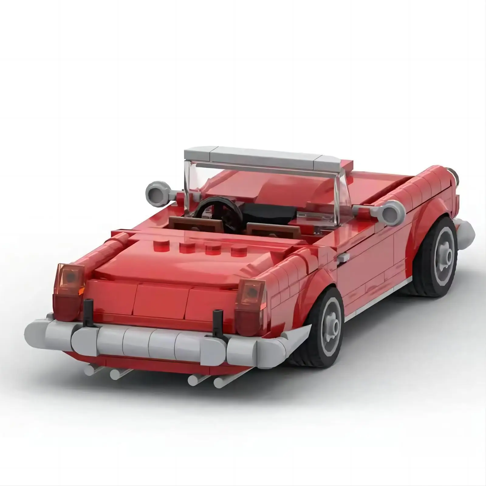 Classic Brick Ferraried 250 GT Racing Sports Technical Vehicle Speed Champion Racer Building Block Roadster Garage Toys ornament