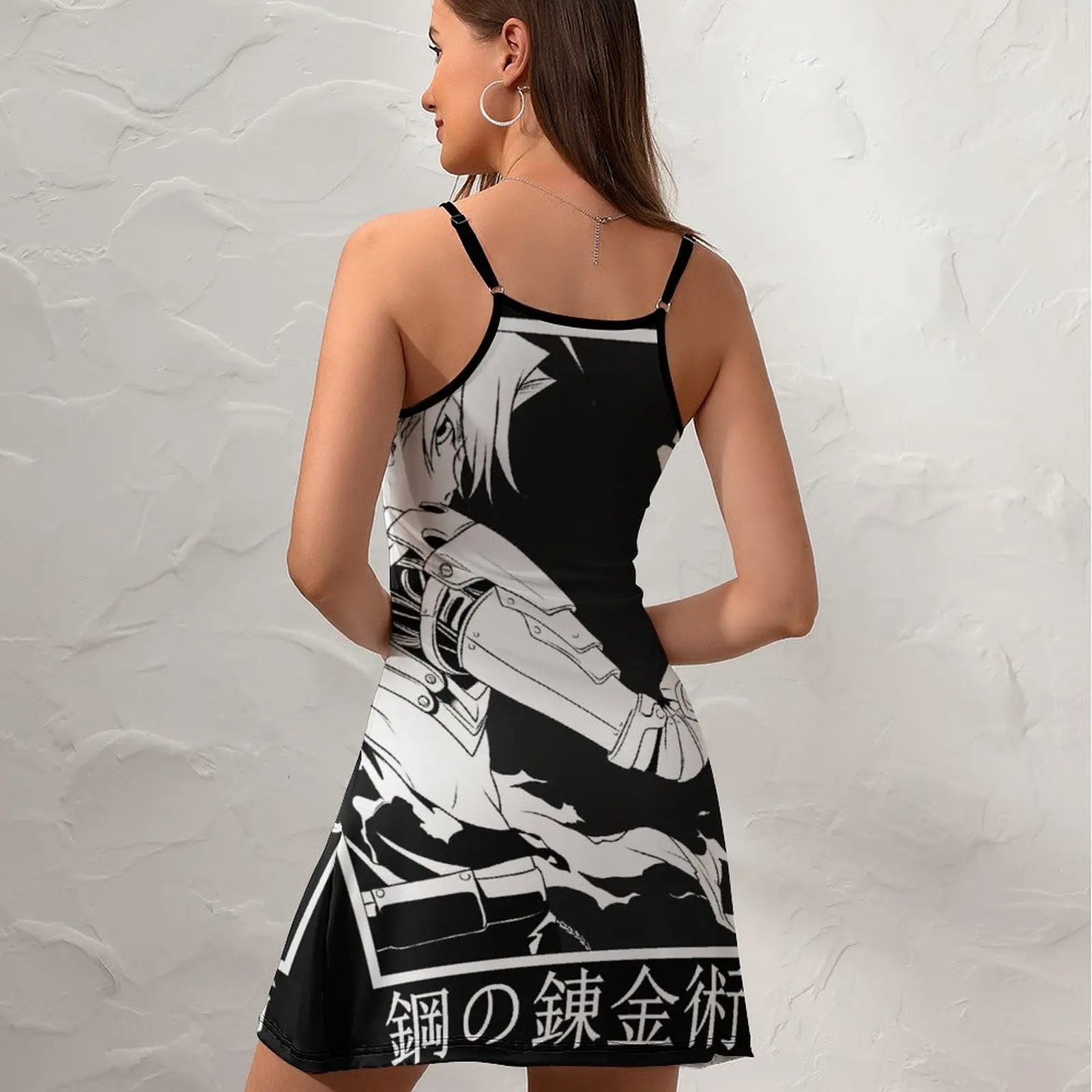 Fullmetal Alchemist Anime Edward Elric 6 Homonculus 8 Graphic Sexy Woman's Clothing  Women's Sling Dress Humor Graphic  Vacation