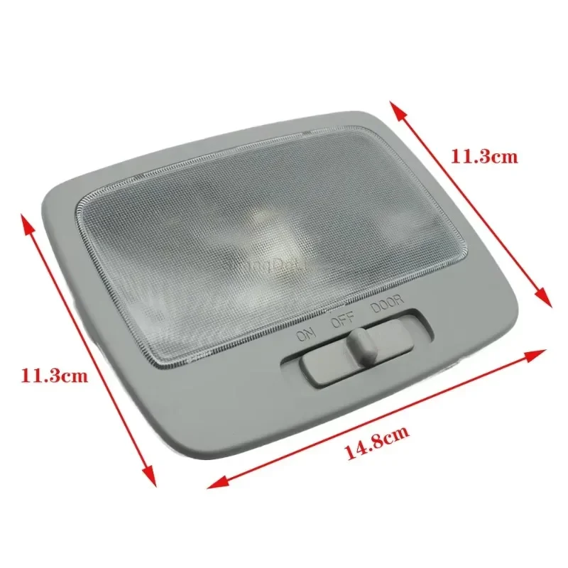 Automotive Overhead Console Map Reading Light 1PC Interior Roof Dome Lamp Assembly Replacement for Kia Sportage 2005-2010