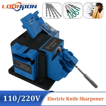 110/220V multi-function sharpener electric household knife sharpener scissors planer iron chisel drill bit 96W