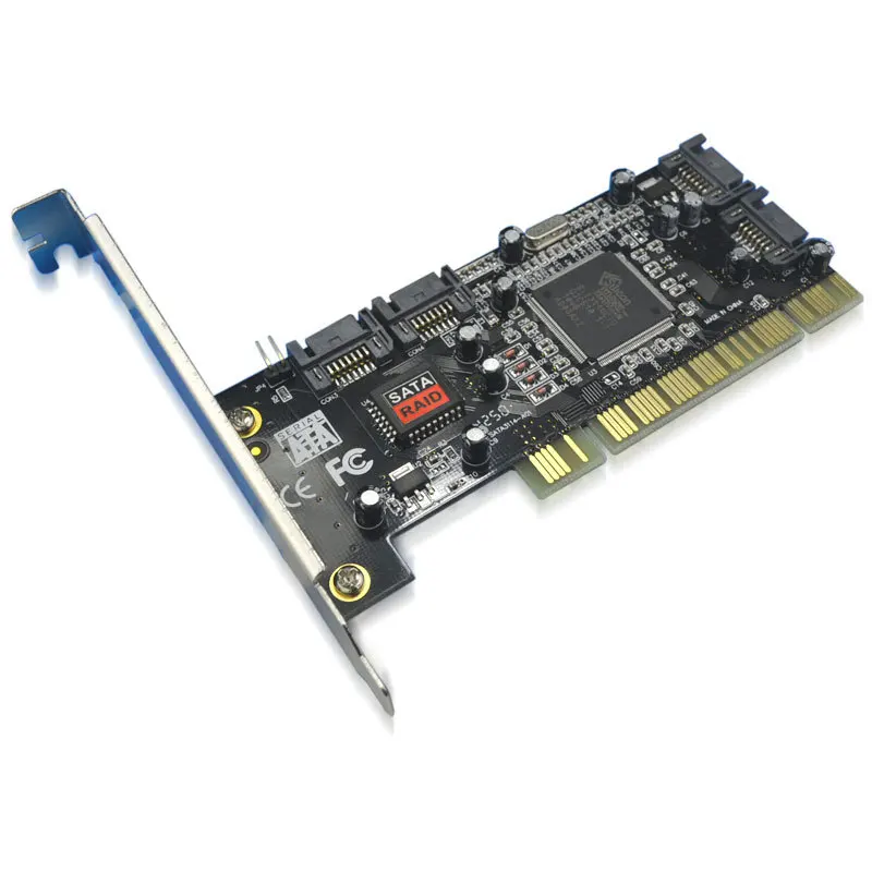 

Контроллер RAID PCI с 4 портами SATA (чип Sil3114)