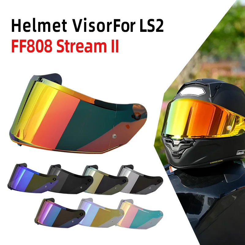 

Helmet Visor For FF808 Stream II Full Face Helmet Lens Dedicated Motorcycle Accessories Capacete Casco Moto FF808-Adapted